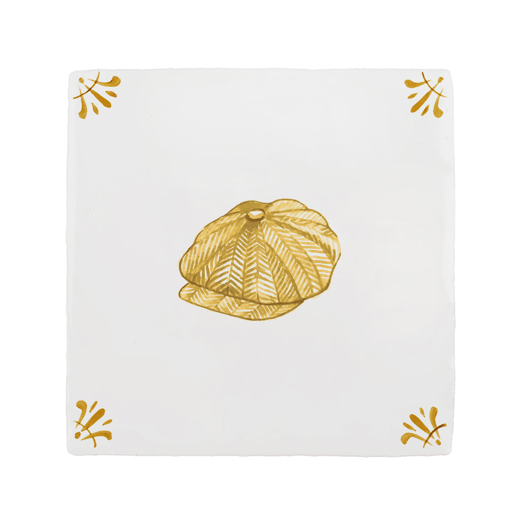 Flat Cap Delft Tile