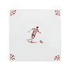 Footballer Delft Tile