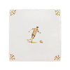 Footballer Delft Tile