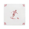 Footballer Delft Tile