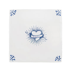 Forever Hearts Delft Tile
