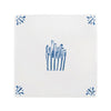 French Fries Delft Tile