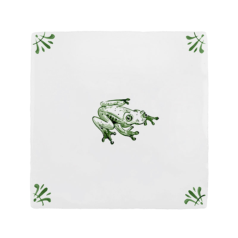 Frog Delft Tile