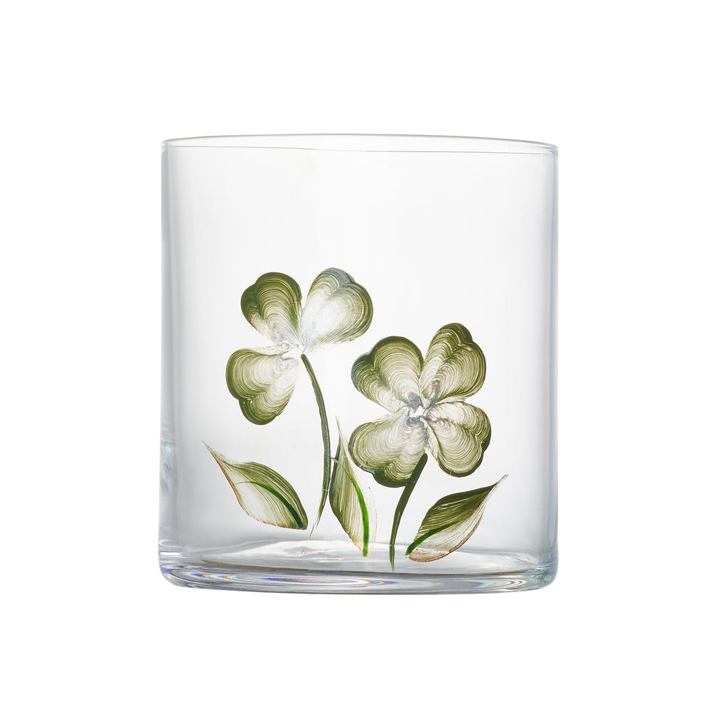 Highland Clover Crystal Tumbler