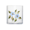 Highland Forget me Not Crystal Tumbler