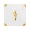 Gladioli Delft Tile