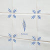 Gladioli Delft Tile, Gold Lustre