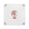 Globe Delft Tile