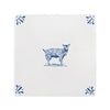 Goat Delft Tile