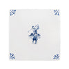 Golfer Delft Tile