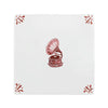 Gramophone Delft Tile