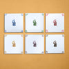 Gramophone Delft Tile