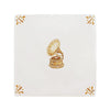 Gramophone Delft Tile
