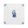 Gramophone Delft Tile