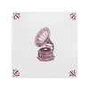 Gramophone Delft Tile