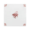 Grand Piano Delft Tile