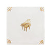 Grand Piano Delft Tile