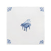 Grand Piano Delft Tile