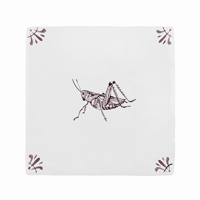 Grasshopper Delft Tile