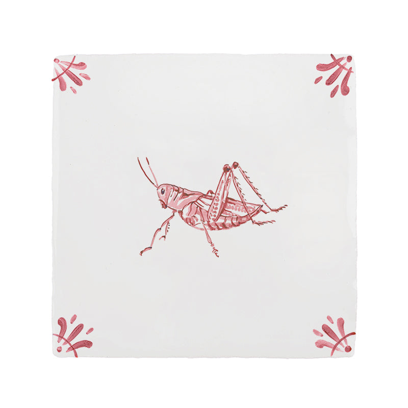 Grasshopper Delft Tile