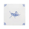 Grasshopper Delft Tile
