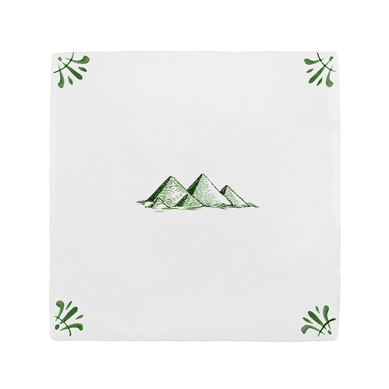 Great Pyramids of Giza Delft Tile