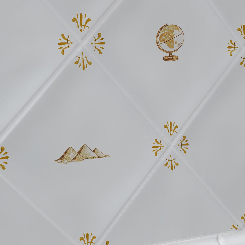 Great Pyramids of Giza Delft Tile