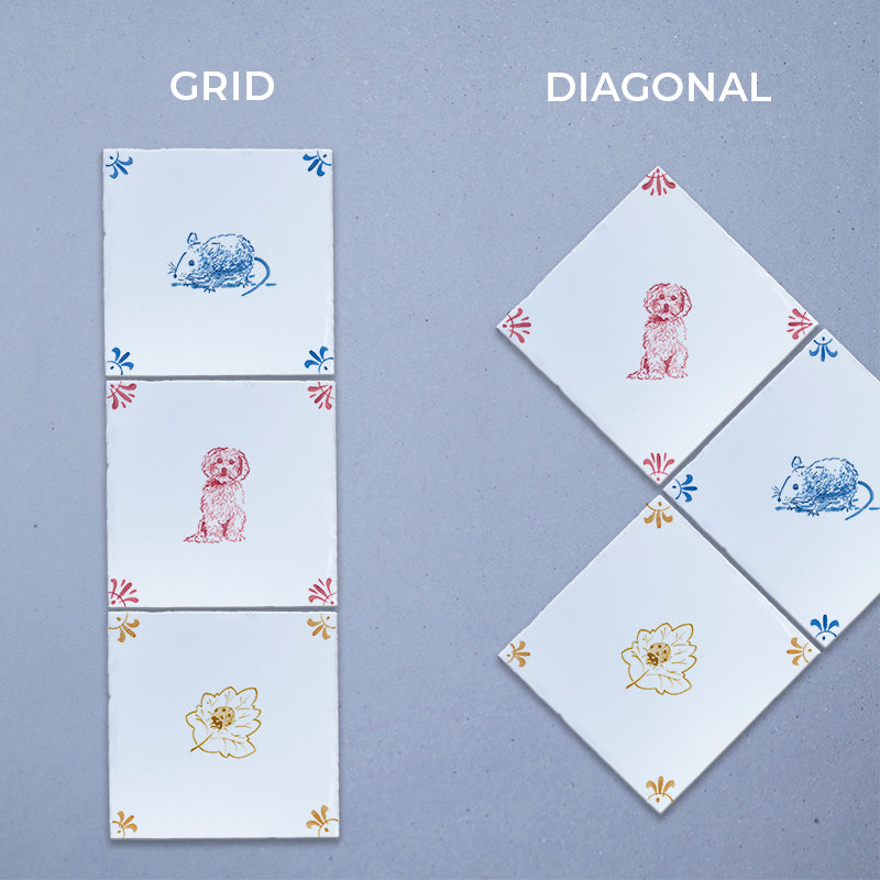 Apron Delft Tile