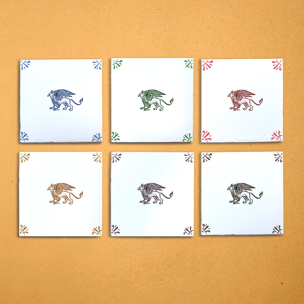 Griffin Delft Tile