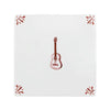 Guitar Delft Tile