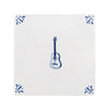 Guitar Delft Tile