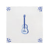 Guitar Delft Tile