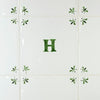 Alphabet H Delft Tile