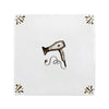 Hair Dryer Delft Tile