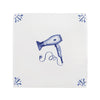 Hair Dryer Delft Tile