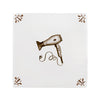 Hair Dryer Delft Tile