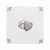 Heart Shaped Box of Chocolates Delft Tile
