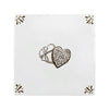 Heart Shaped Box of Chocolates Delft Tile