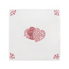 Heart Shaped Box of Chocolates Delft Tile