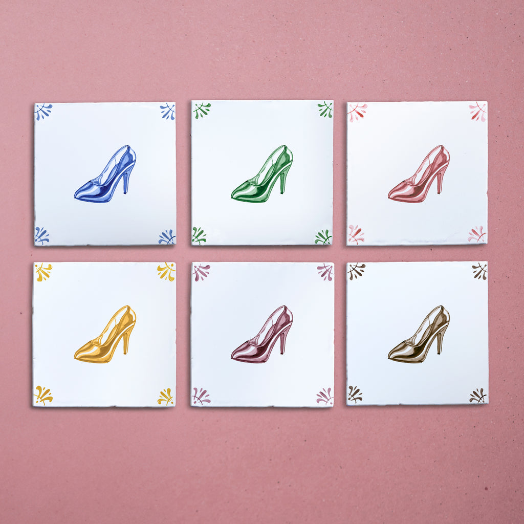High Heel Delft Tile
