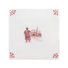 Hitch Hikers Delft Tile