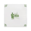 Hitch Hikers Delft Tile