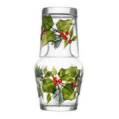 Holly Carafe and Tumbler