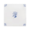 Honeysuckle Delft Tile, 15cm Sample