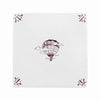 Hot Air Balloon Delft Tile