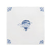 Hot Air Balloon Delft Tile