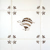 Hot Air Balloon Delft Tile