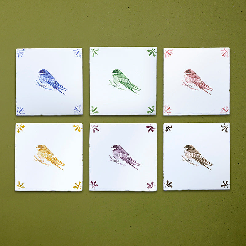 House Martin Delft Tile