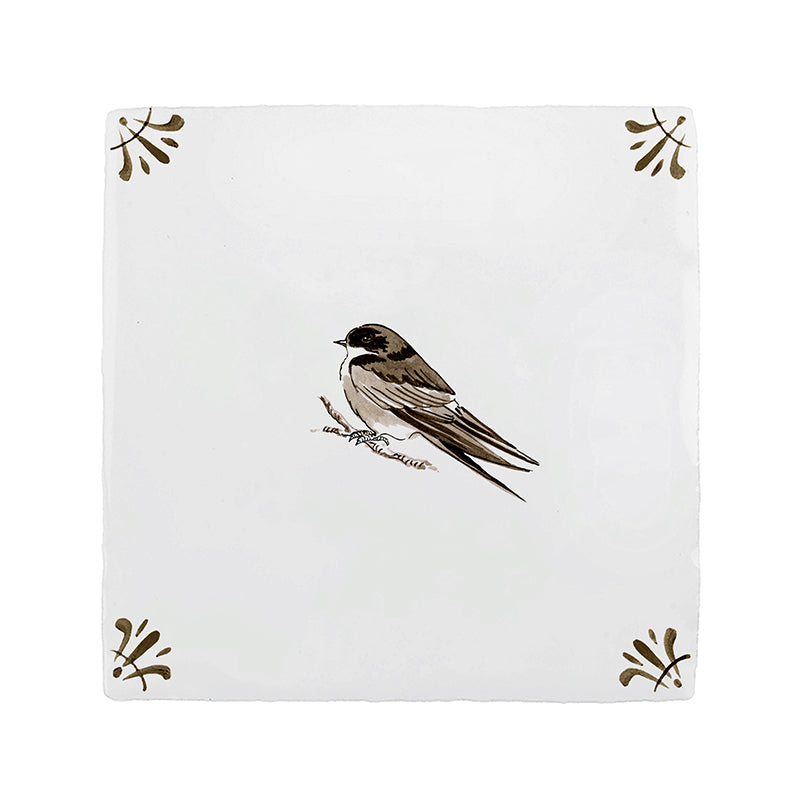 House Martin Delft Tile
