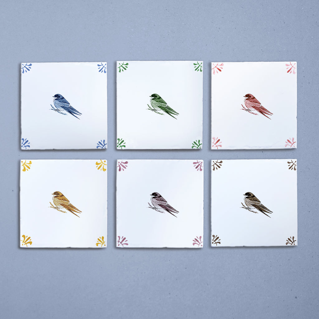 House Martin Delft Tile